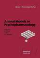 Animal Models in Psychopharmacology