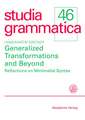 Generalized Transformations and Beyond: Reflections on Minimalist Syntax