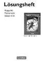 Pluspunkt Mathematik 10. Schuljahr. Lösungen zum Schülerbuch - Typ A. Kernlehrpläne Hauptschule Nordrhein-Westfalen