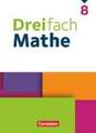 Dreifach Mathe 8. Schuljahr - Schulbuch - Mit digitalen Hilfen, Erklärfilmen und Wortvertonungen