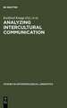 Analyzing Intercultural Communication