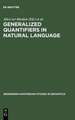 Generalized Quantifiers in Natural Language