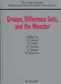 Groups, Difference Sets, and the Monster: Proceedings of a Special Research Quarter at The Ohio State University, Spring 1993