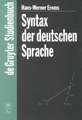 Syntax der deutschen Sprache