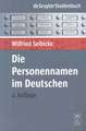 Die Personennamen im Deutschen: Eine Einführung