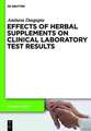 Effects of Herbal Supplements on Clinical Laboratory Test Results