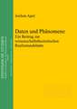 Daten und Phänomene: Ein Beitrag zur wissenschaftstheoretischen Realismusdebatte