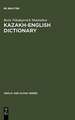 Kazakh-English dictionary