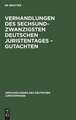 Verhandlungen des Sechsundzwanzigsten Deutschen Juristentages ¿ Gutachten