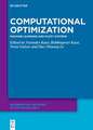 Computational Optimization