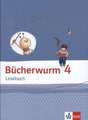 Bücherwurm Lesebuch 4. Schülerbuch mit Überhangfolie Klasse 4