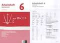 Arbeitshefte Mathematik 6. Neubearbeitung. Arbeitsheft mit Lösungsheft. Gleichungen, Funktionen, Trigonometrie, Rauminhalte, Sachthemen, Daten/Zufall