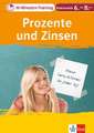 10-Minuten-Training Prozente und Zinsen. Mathematik 6.-8. Klasse