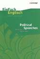 Political Speeches: Historical & Topical Issues