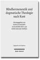 Bibelhermeneutik Und Dogmatische Theologie Nach Kant: 'Lebendige Empfanglichkeit' ALS Soteriologische Schlusselfigur Der 'Glaubenslehre'