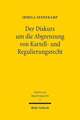 Der Diskurs um die Abgrenzung von Kartell- und Regulierungsrecht