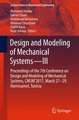 Design and Modeling of Mechanical Systems—III: Proceedings of the 7th Conference on Design and Modeling of Mechanical Systems, CMSM'2017, March 27–29, Hammamet, Tunisia