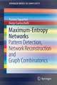 Maximum-Entropy Networks: Pattern Detection, Network Reconstruction and Graph Combinatorics