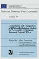 Computation and Comparison of Efficient Turbulence Models for Aeronautics — European Research Project ETMA