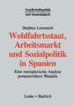 Wohlfahrtsstaat, Arbeitsmarkt und Sozialpolitik in Spanien: Eine exemplarische Analyse postautoritären Wandels