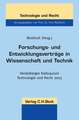 Forschungs- und Entwicklungsverträge in Wissenschaft und Technik