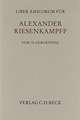 Liber Amicorum für Alexander Riesenkampff zum 70. Geburtstag