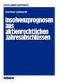 Insolvenzprognosen aus aktienrechtlichen Jahresabschlüssen: Eine Beurteilung der Reform der Rechnungslegung durch das Aktiengesetz 1965 aus der Sicht unternehmensexterner Adressaten