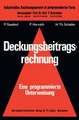 Deckungsbeitragsrechnung: — eine programmierte Unterweisung —