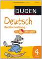 Deutsch in 15 Minuten - Rechtschreibung 4. Klasse