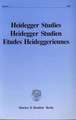 Heidegger Studies / Heidegger Studien / Etudes Heideggeriennes. Vol. 7 (1991)