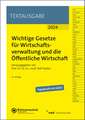 Wichtige Gesetze für Wirtschaftsverwaltung und die Öffentliche Wirtschaft