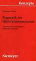 Pragmatik der Literaturinterpretation: Theoretische Grundlagen - kritische Analysen