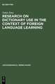 Research on Dictionary Use in the Context of Foreign Language Learning: Focus on Reading Comprehension