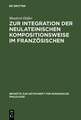 Zur Integration der neulateinischen Kompositionsweise im Französischen: dargestellt an den Bildungen auf -(o)manie, -(o)mane