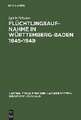 Flüchtlingsaufnahme in Württemberg-Baden 1945–1949: Amerikanische Besatzungsziele und demokratischer Wiederaufbau im Konflikt