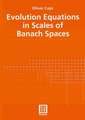 Evolution Equations in Scales of Banach Spaces