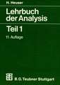 Lehrbuch der Analysis: Teil 1