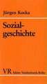 Sozialgeschichte: Begriff - Entwicklung - Probleme