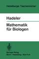 Mathematik für Biologen