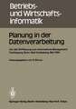 Planung in der Datenverarbeitung: Von der DV-Planung zum Informations-Management Informations- und Fachtagung für das DV-Management Wissenschaftszentrum Bonn-Bad Godesberg 15. - 17. Mai 1984 Gesellschaft für Informatik e.V. Fachausschuß Informatik-Management", Arbeitskreis Planung in der Datenverarbeitung"