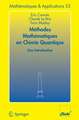 Méthodes mathématiques en chimie quantique. Une introduction