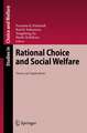 Rational Choice and Social Welfare: Theory and Applications