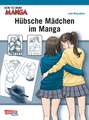 Hübsche Mädchen im Manga