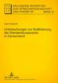 Untersuchungen zur Kodifizierung der Standardaussprache in Deutschland