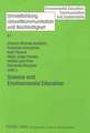 Science and Environmental Education: Towards the Integration of Science Education, Experimental Science Activities and Environmental Education