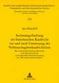 Sachmaengelhaftung Im Franzoesischen Kaufrecht VOR Und Nach Umsetzung Der Verbrauchsgueterkaufrichtlinie