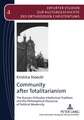 Community After Totalitarianism: The Russian Orthodox Intellectual Tradition and the Philosophical Discourse of Political Modernity