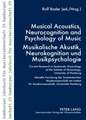 Musical Acoustics, Neurocognition and Psychology of Music. Musikalische Akustik, Neurokognition Und Musikpsychologie: Current Research in Systematic M