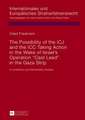 The Possibility of the ICJ and the ICC Taking Action in the Wake of Israel's Operation "Cast Lead" in the Gaza Strip: A Jurisdiction and Admissibility