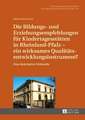 Die Bildungs- Und Erziehungsempfehlungen Fuer Kindertagesstaetten in Rheinland-Pfalz - Ein Wirksames Qualitaetsentwicklungsinstrument?: Eine Deskripti